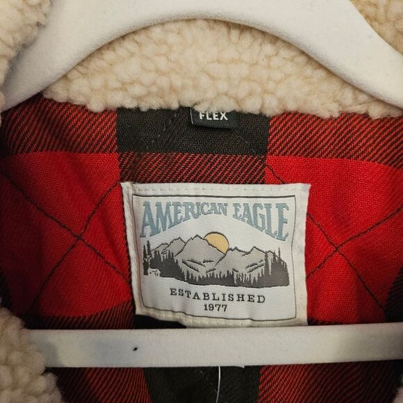 AE Denim Sherpa Jacket - Picture 5 of 11